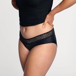 Thinx Black Period
Comfort Stretch Hiphugger Panties